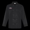 Premier Unisex Long Sleeve Stud Front Chef's Jacket Thumbnail