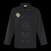 Premier Unisex Long Sleeve Stud Front Chef's Jacket Thumbnail