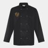 Premier Unisex Long Sleeve Stud Front Chef's Jacket Thumbnail