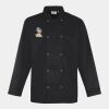 Premier Unisex Long Sleeve Stud Front Chef's Jacket Thumbnail