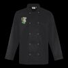 Premier Unisex Long Sleeve Stud Front Chef's Jacket Thumbnail