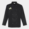Premier Unisex Long Sleeve Stud Front Chef's Jacket Thumbnail