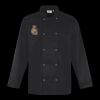 Premier Unisex Long Sleeve Stud Front Chef's Jacket Thumbnail