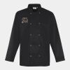 Premier Unisex Long Sleeve Stud Front Chef's Jacket Thumbnail