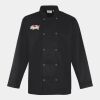 Premier Unisex Long Sleeve Stud Front Chef's Jacket Thumbnail
