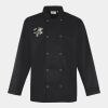Premier Unisex Long Sleeve Stud Front Chef's Jacket Thumbnail