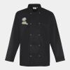 Premier Unisex Long Sleeve Stud Front Chef's Jacket Thumbnail