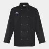 Premier Unisex Long Sleeve Stud Front Chef's Jacket Thumbnail