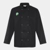 Premier Unisex Long Sleeve Stud Front Chef's Jacket Thumbnail