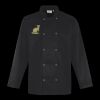 Premier Unisex Long Sleeve Stud Front Chef's Jacket Thumbnail