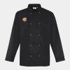 Premier Unisex Long Sleeve Stud Front Chef's Jacket Thumbnail