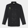 Premier Unisex Long Sleeve Stud Front Chef's Jacket Thumbnail