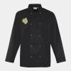 Premier Unisex Long Sleeve Stud Front Chef's Jacket Thumbnail