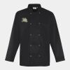 Premier Unisex Long Sleeve Stud Front Chef's Jacket Thumbnail