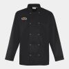 Premier Unisex Long Sleeve Stud Front Chef's Jacket Thumbnail