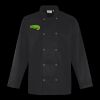 Premier Unisex Long Sleeve Stud Front Chef's Jacket Thumbnail
