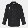 Premier Unisex Long Sleeve Stud Front Chef's Jacket Thumbnail