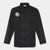Premier Unisex Long Sleeve Stud Front Chef's Jacket Thumbnail