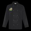 Premier Unisex Long Sleeve Stud Front Chef's Jacket Thumbnail