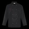 Premier Unisex Long Sleeve Stud Front Chef's Jacket Thumbnail