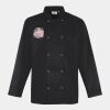 Premier Unisex Long Sleeve Stud Front Chef's Jacket Thumbnail