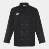 Premier Unisex Long Sleeve Stud Front Chef's Jacket Thumbnail