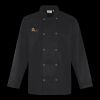 Premier Unisex Long Sleeve Stud Front Chef's Jacket Thumbnail