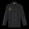 Premier Unisex Long Sleeve Stud Front Chef's Jacket Thumbnail