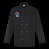 Premier Unisex Long Sleeve Stud Front Chef's Jacket Thumbnail