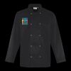 Premier Unisex Long Sleeve Stud Front Chef's Jacket Thumbnail