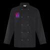 Premier Unisex Long Sleeve Stud Front Chef's Jacket Thumbnail