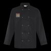 Premier Unisex Long Sleeve Stud Front Chef's Jacket Thumbnail