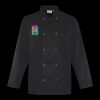 Premier Unisex Long Sleeve Stud Front Chef's Jacket Thumbnail