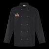 Premier Unisex Long Sleeve Stud Front Chef's Jacket Thumbnail