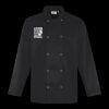 Premier Unisex Long Sleeve Stud Front Chef's Jacket Thumbnail