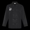 Premier Unisex Long Sleeve Stud Front Chef's Jacket Thumbnail
