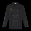 Premier Unisex Long Sleeve Stud Front Chef's Jacket Thumbnail