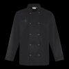 Premier Unisex Long Sleeve Stud Front Chef's Jacket Thumbnail