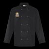 Premier Unisex Long Sleeve Stud Front Chef's Jacket Thumbnail