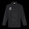Premier Unisex Long Sleeve Stud Front Chef's Jacket Thumbnail
