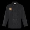 Premier Unisex Long Sleeve Stud Front Chef's Jacket Thumbnail