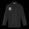 Premier Unisex Long Sleeve Stud Front Chef's Jacket Thumbnail