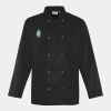 Premier Unisex Long Sleeve Stud Front Chef's Jacket Thumbnail