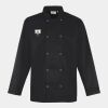 Premier Unisex Long Sleeve Stud Front Chef's Jacket Thumbnail