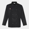 Premier Unisex Long Sleeve Stud Front Chef's Jacket Thumbnail