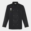 Premier Unisex Long Sleeve Stud Front Chef's Jacket Thumbnail