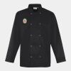 Premier Unisex Long Sleeve Stud Front Chef's Jacket Thumbnail