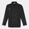 Premier Unisex Long Sleeve Stud Front Chef's Jacket Thumbnail