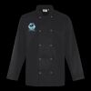Premier Unisex Long Sleeve Stud Front Chef's Jacket Thumbnail