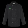 Premier Unisex Long Sleeve Stud Front Chef's Jacket Thumbnail